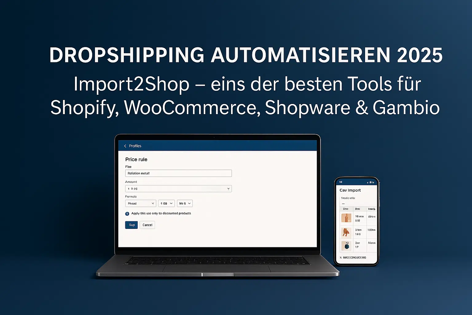 Dropshipping automatisieren 2025