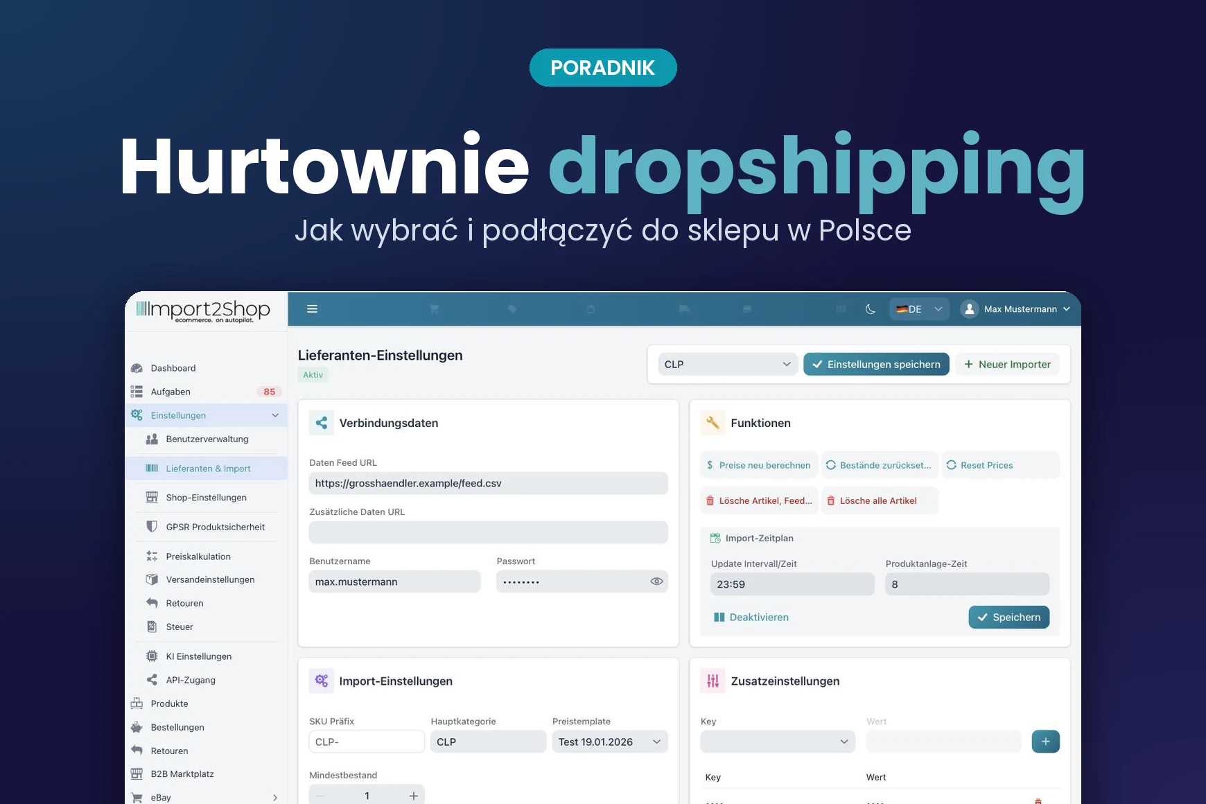 Poradnik: Hurtownie dropshipping